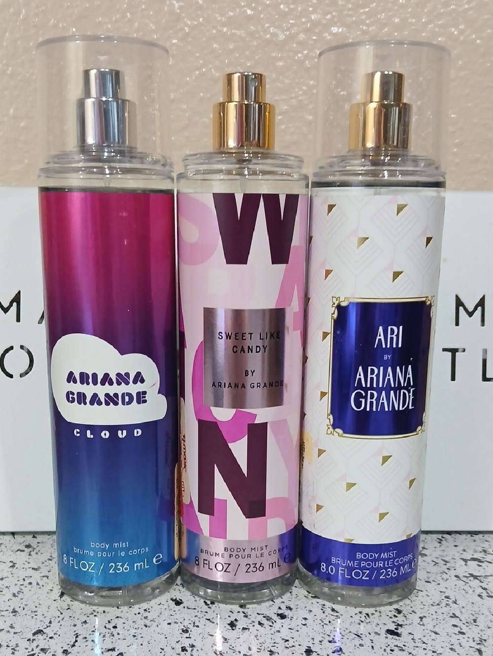 Ariana Grande Fine Fragrqnce Mist Bundle